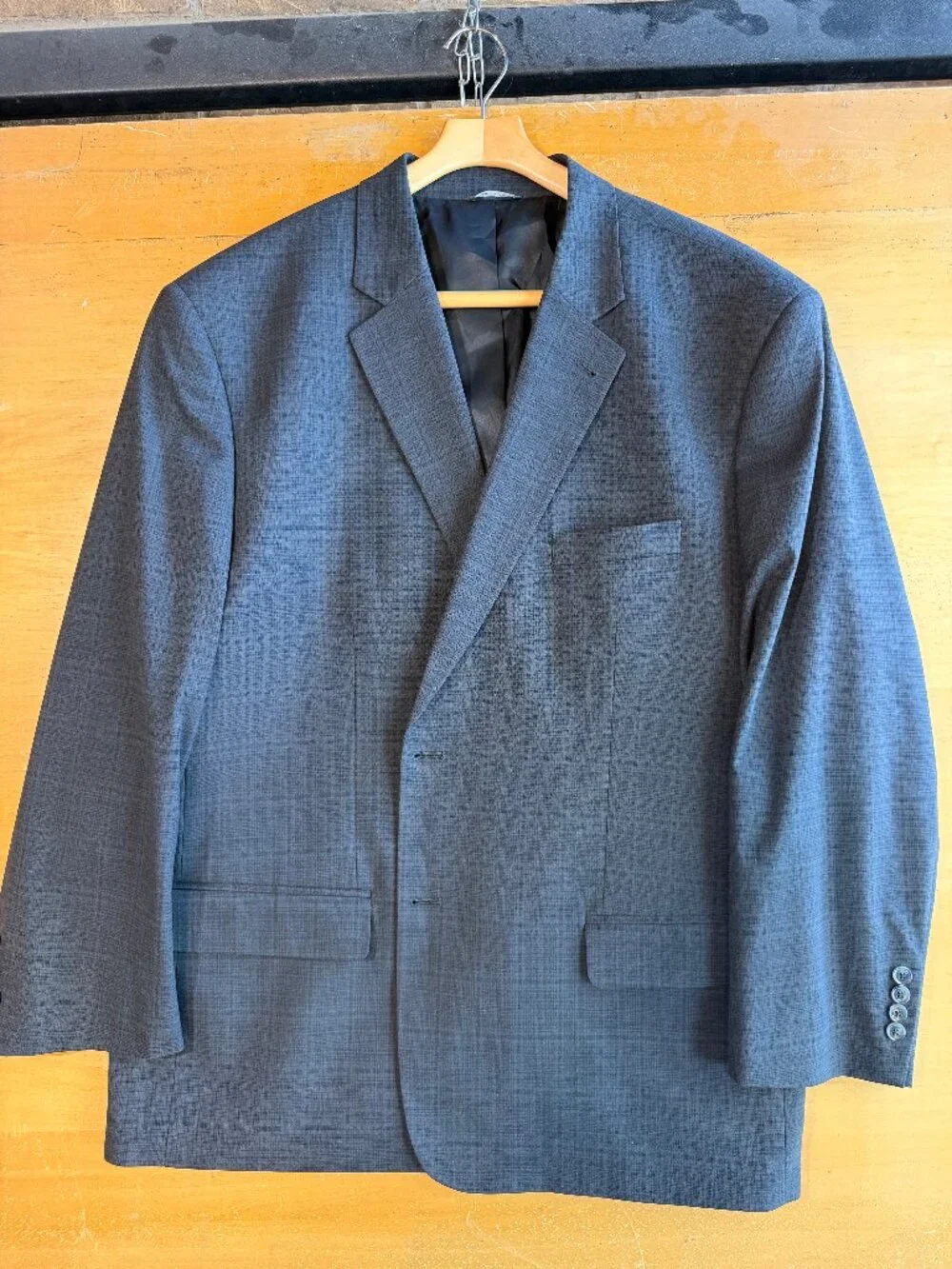 Oak Hill Gray Suit 54L Jacket 46X32 Pants